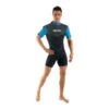 Seac Sense Neoprenanzug Kurz 2,5 Mm Schwarz/blau