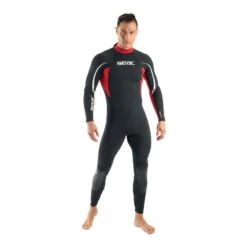 Seac Relax Nassanzug Aus Neopren 2,2 Mm Schwarz/rot