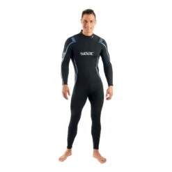 Seac Feel Neoprenanzug 3 Mm Schwarz