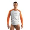 Seac Fit Neoprenshirt 2 Mm Langärmlig Weiß/orange