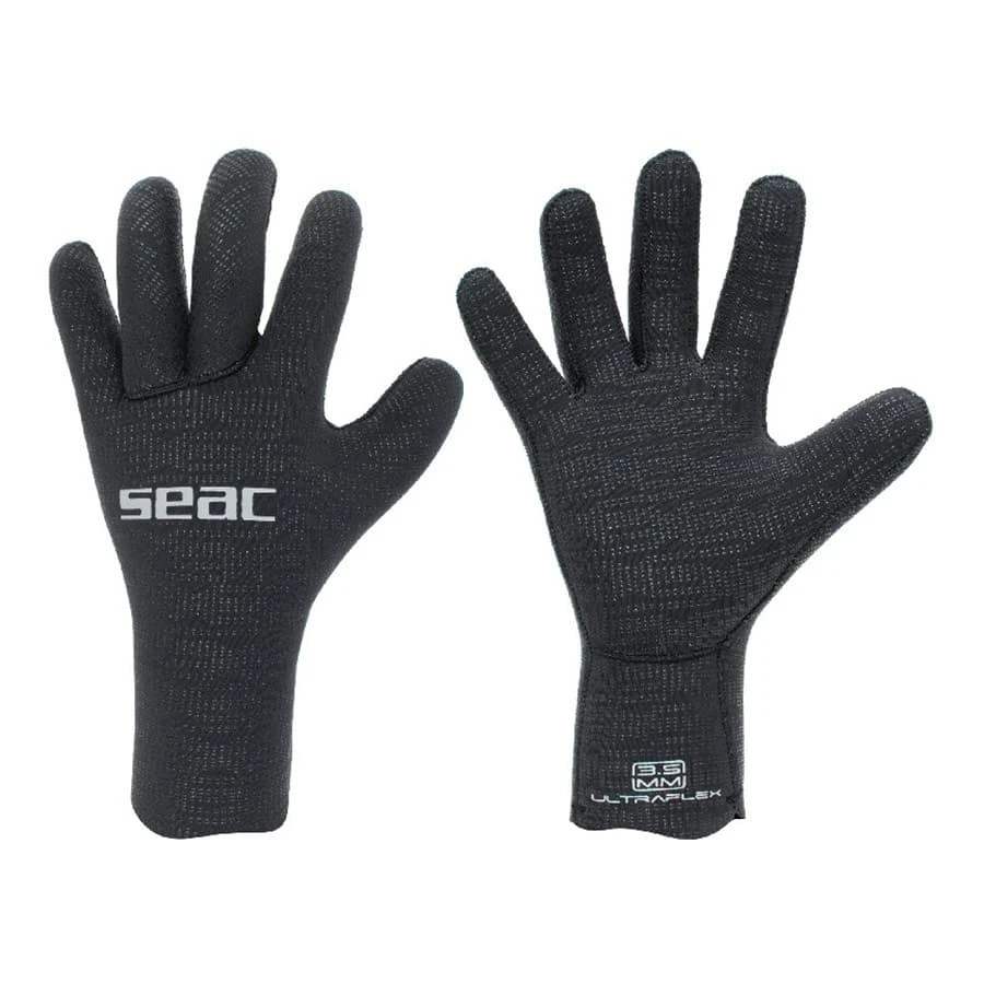 Seac Ultraflex Handschuhe 3,5 Mm Schwarz