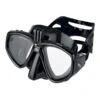 Seac One Pro Tauchermaske Schwarz Mit Transparenten Gläsern