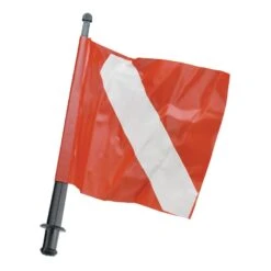 Seac Taucherflagge Rot/weiß