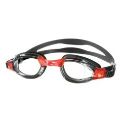 Seac Spy Schwimmbrille Schwarz Mit Transparenten Gläsern