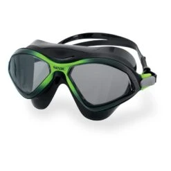 Seac Diablo Schwimmbrille Schwarz/grün Mit Getönten Gläsern